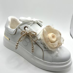 sneaker gioiello astrid con perle