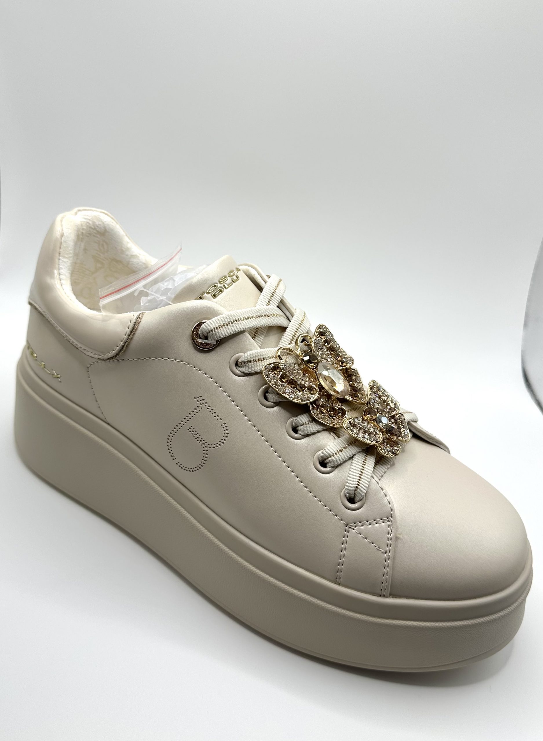 sneaker gioiello astrid con perle sneaker gioiello astrid con perle